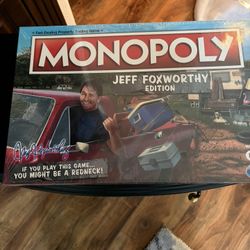 New MONOPOLY Jeff Foxworthy Redneck Edition