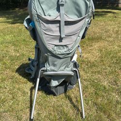 Hiking Thule Baby Carrier