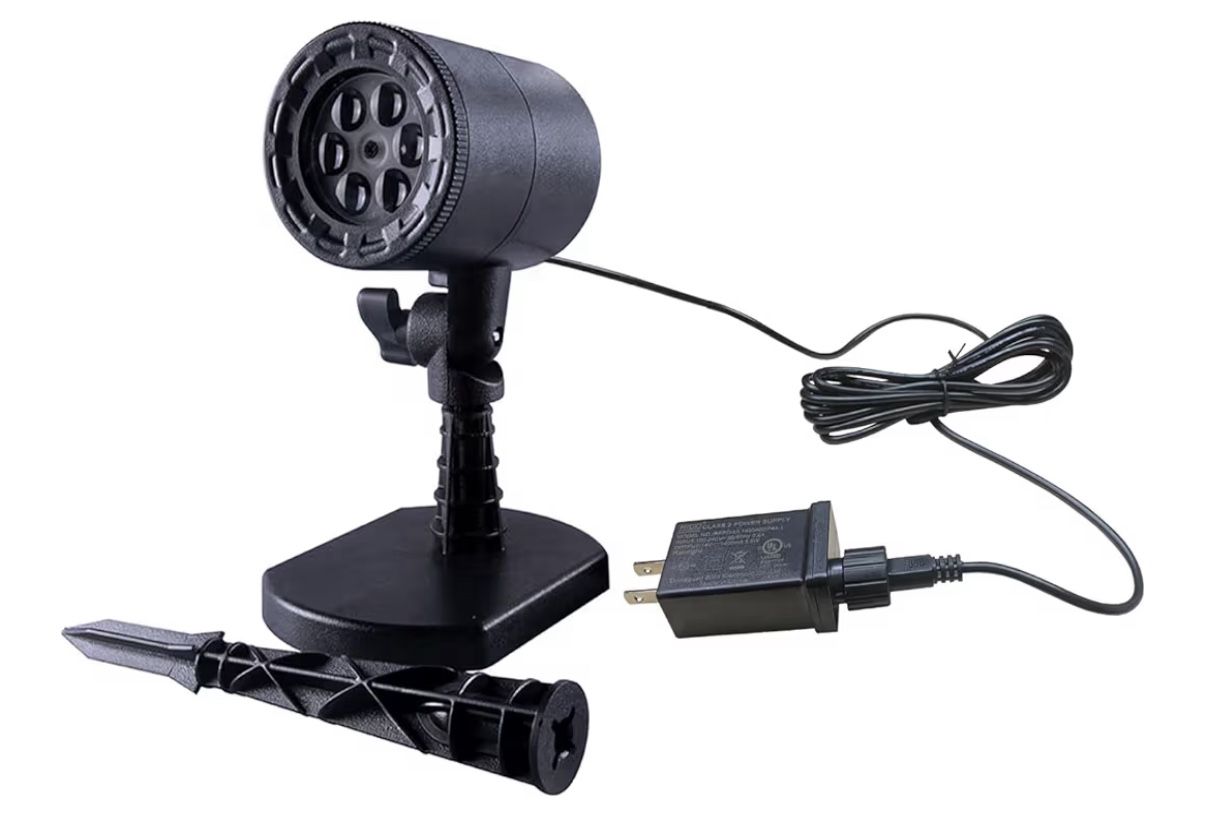 Christmas Snowflake Projector Lights Outdoor Waterproof LED Holiday Projection Lamp for Yard, House, Garden, Party Decorations