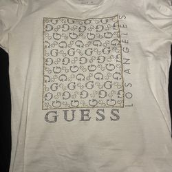 White Guess Shirt