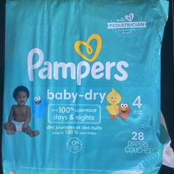 Pampers Bag Size 4