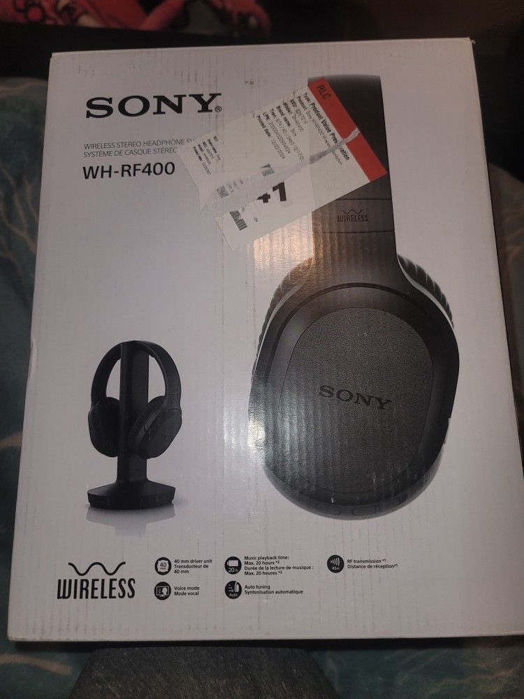 Sony Wireless Stero Headphones