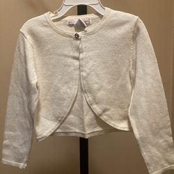 Size 4T Dressy Shrug For A Sleeveless Dress