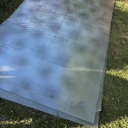 Unused 3 Sheets Of Perforating Steel Metall 10 Feetx5 Feet $40 Eacht