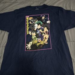 My Hero Academia Anime T-Shirt Unisex SZ X-Large Manga Japanese Cartoon