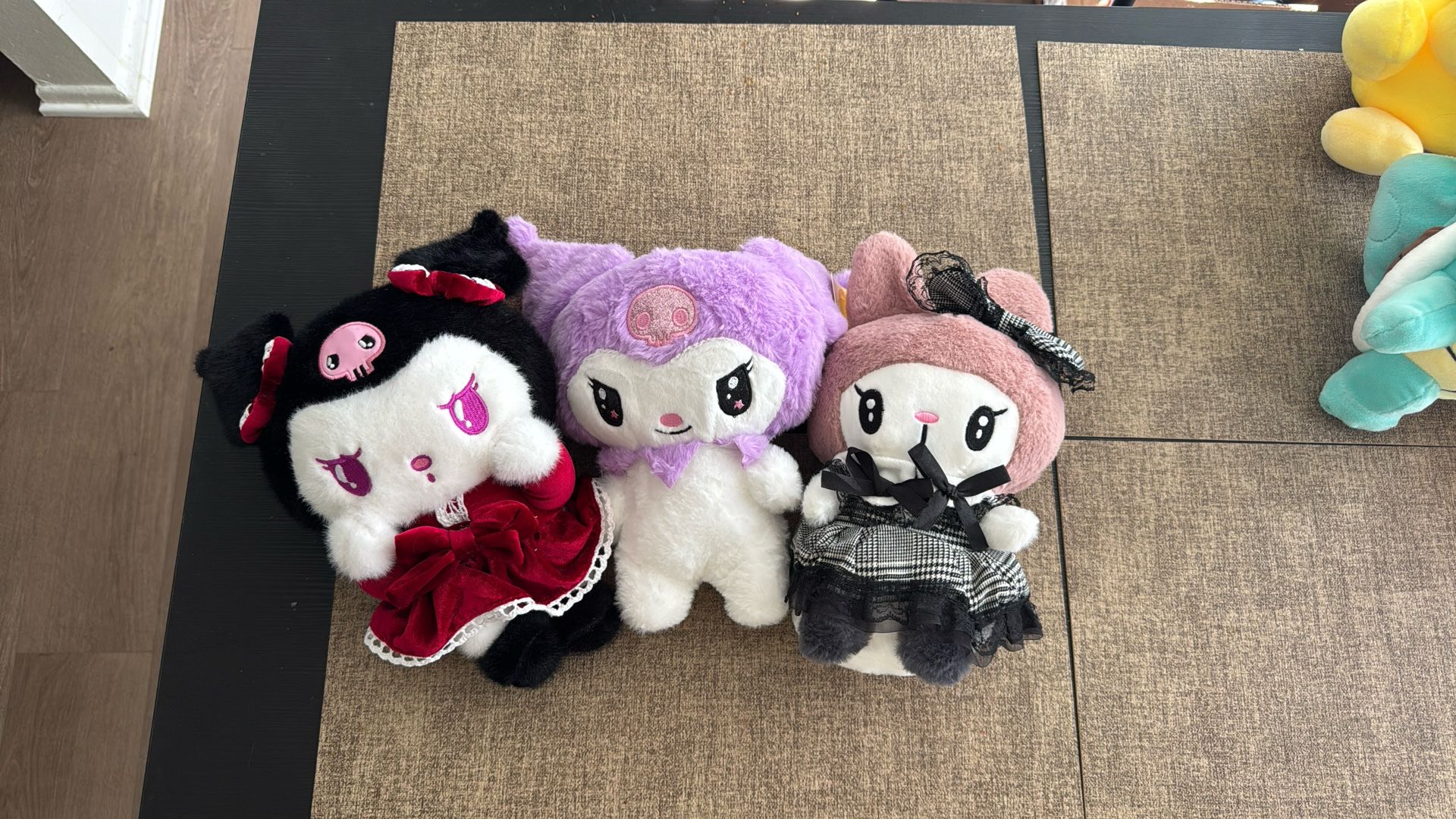 Kuromi And My Melody Plushies