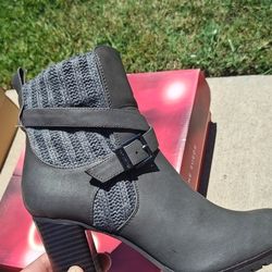 Grey Boots