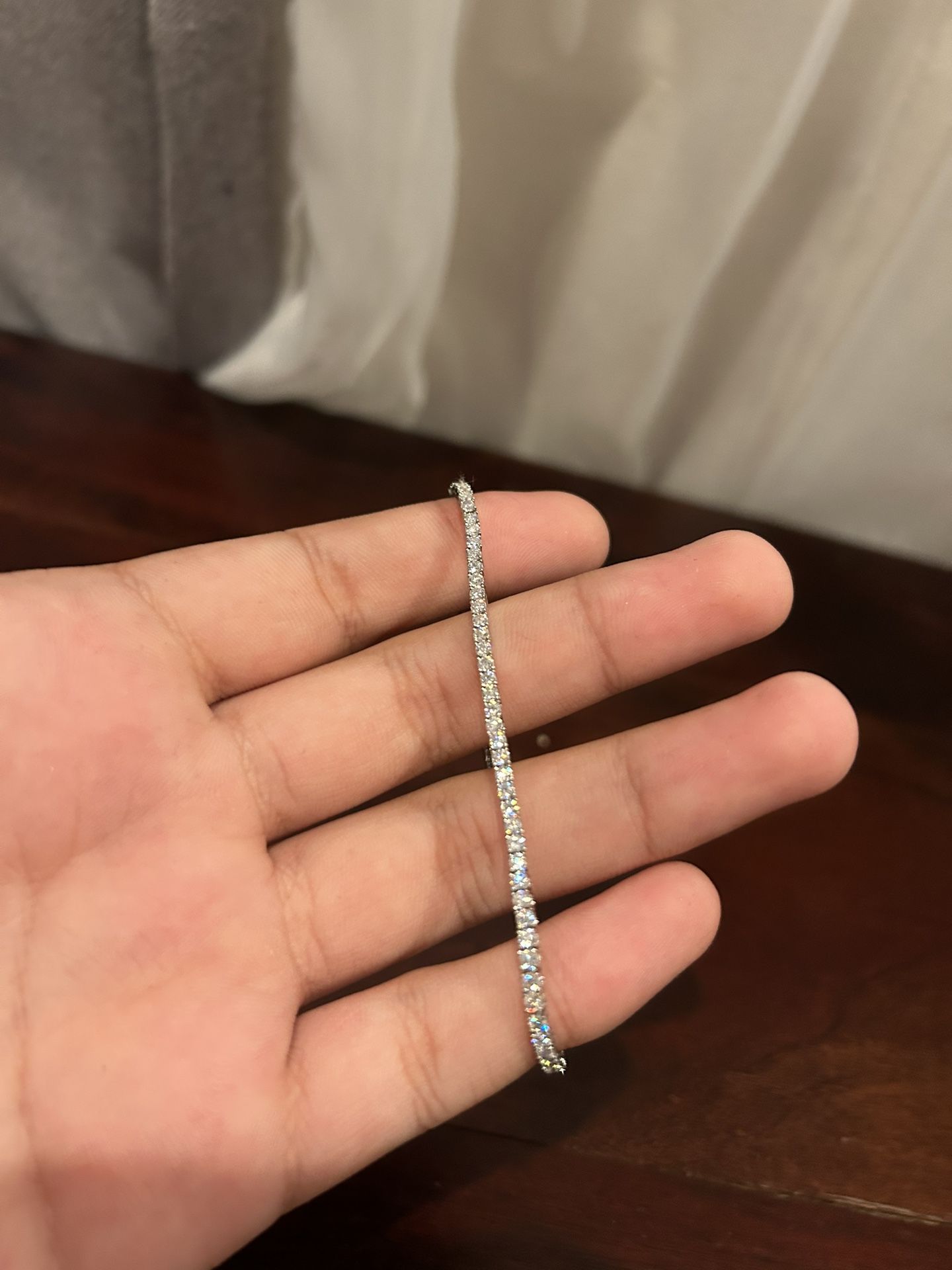 Moissanite Tennis Bracelet