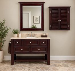 Bathroom Vanity 36" Espresso complete set