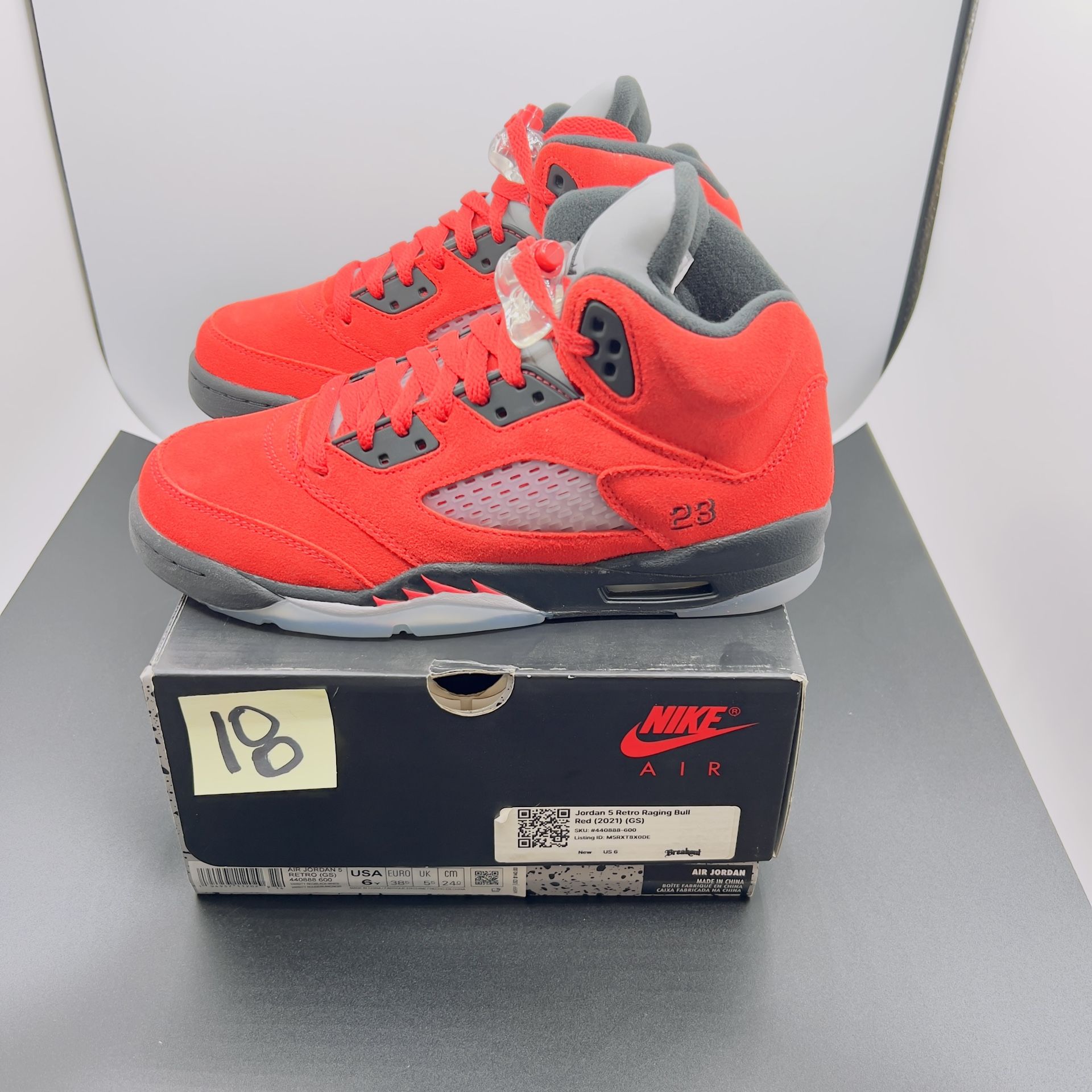 Jordan Retro Raging Bull Red (2021) (GS)