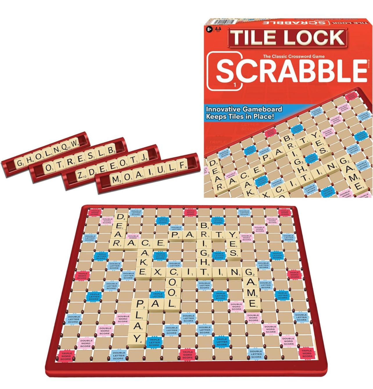 New Tile Lock Scrabble - $5