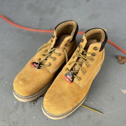 New BRAHMA Yellow Work Boots