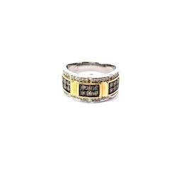 Men’s Diamonds And Gold Ring 10k