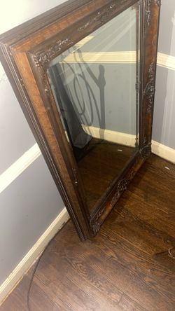 Mirror with frame