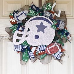 Dallas Cowboys Door Wreath 