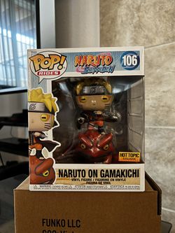 Naruto On Gamakichi Naruto Pop Rides 106