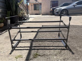 2-Tier Metal Shoe Rack