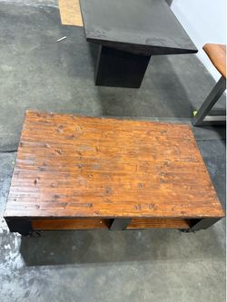 Wood table