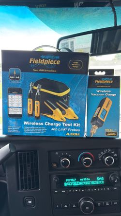 Fieldpiece JL3KH4 Wireless Charge and Air Test Kit