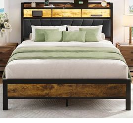 Bed frame queen size