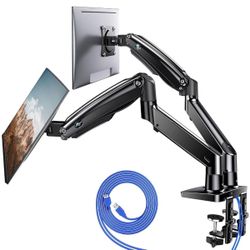 Dual Monitor Stand for 13 to 35 inch, Premium Dual Monitor