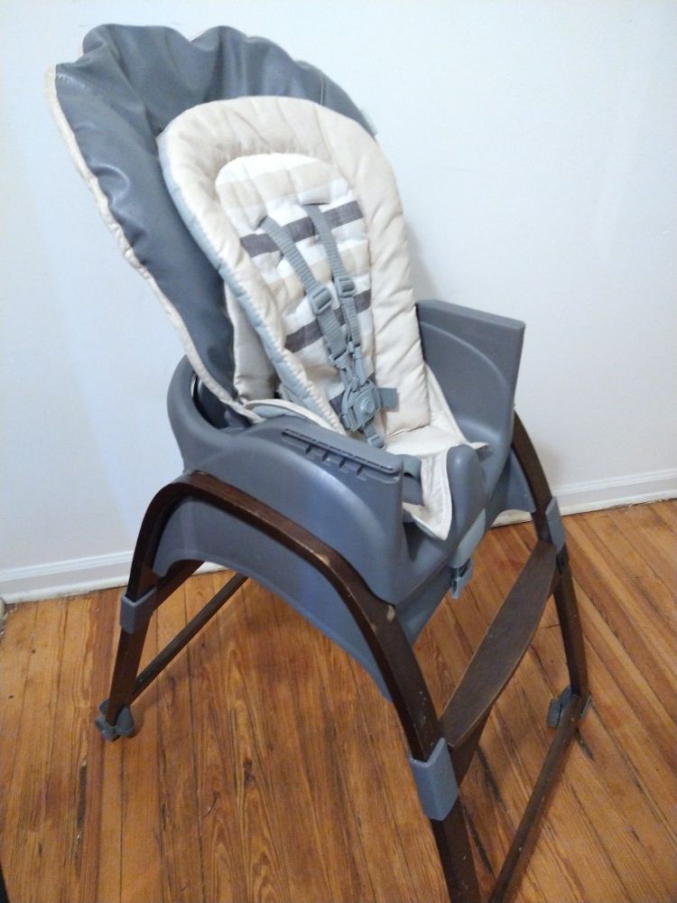 Kids wooden highchair Booster Seat Car Seat Many Ways To Use