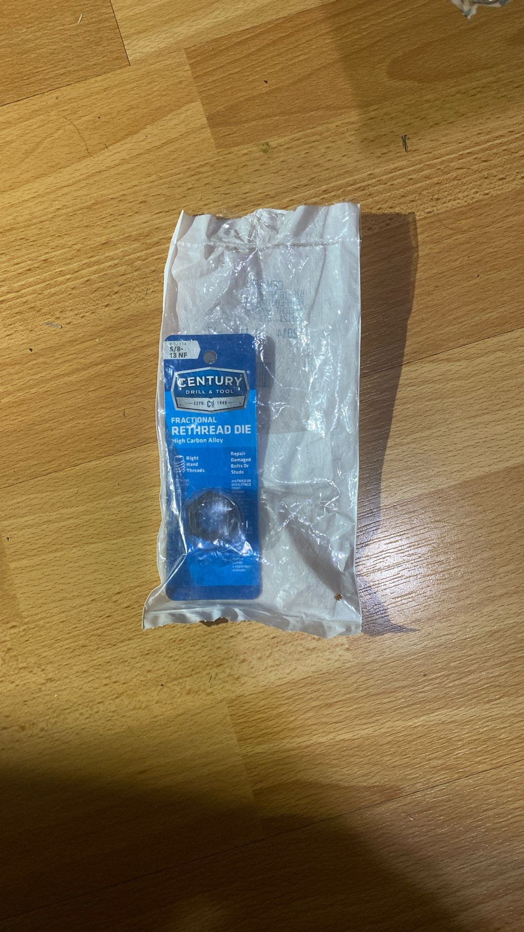 Century rethread die