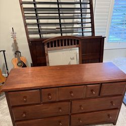 FREE! Dresser, Mirror, Bed Frame (Full)