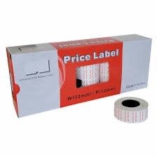 Motex Price Labels – 23Rolls (21 New + 2 Used)