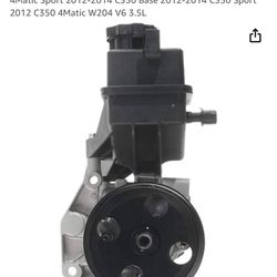Kucaruce Power Steering Pump w/Pulley Compatible with 2014 C300 4Matic Luxury 2014 C300 4Matic 2014 C300 4Matic Sport 2012-2014 C350 Base 2012-2014 C3