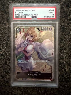 Japanese One Piece Stussy PSA 9