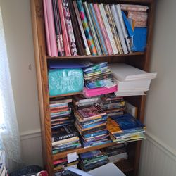 Solid wood bookcases