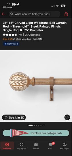 Curtain Rod Target Brand New