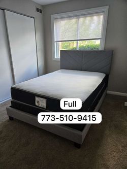 Full Bed with Mattress Set 🚨🚛
