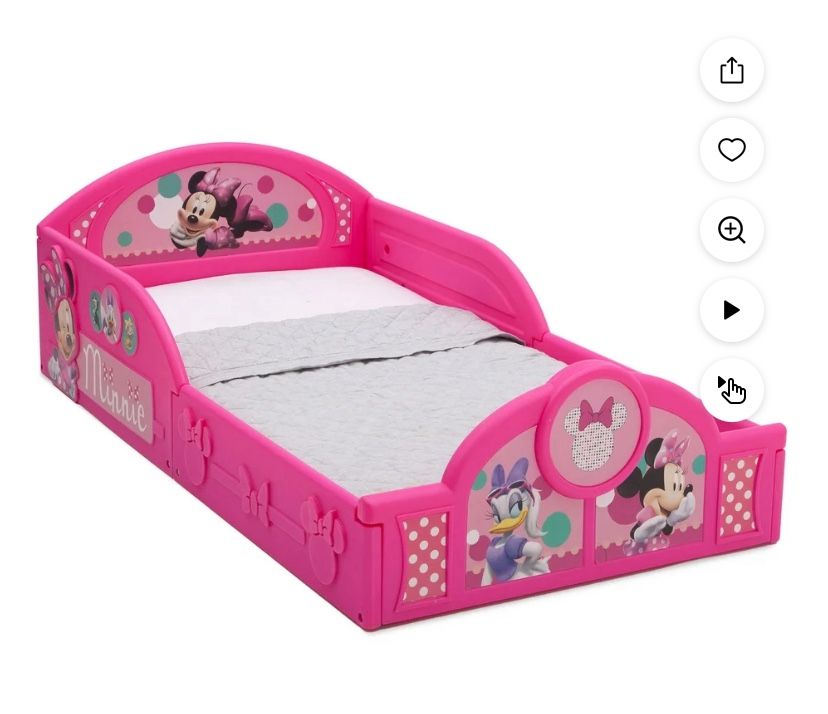 Minnie Mouse Toddler Bed 