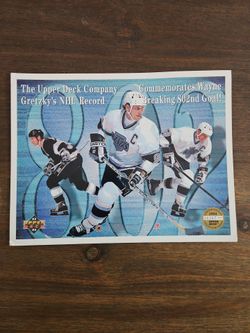 Wayne Gretzky Limited Edition 8x11 1994 Upper Deck Commemorative 802nd Goal
