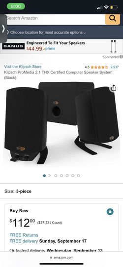 Klipsch speakers