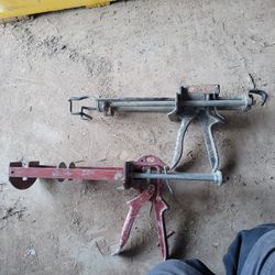 Cocking epoxy dual cartridge Dispensing gun.