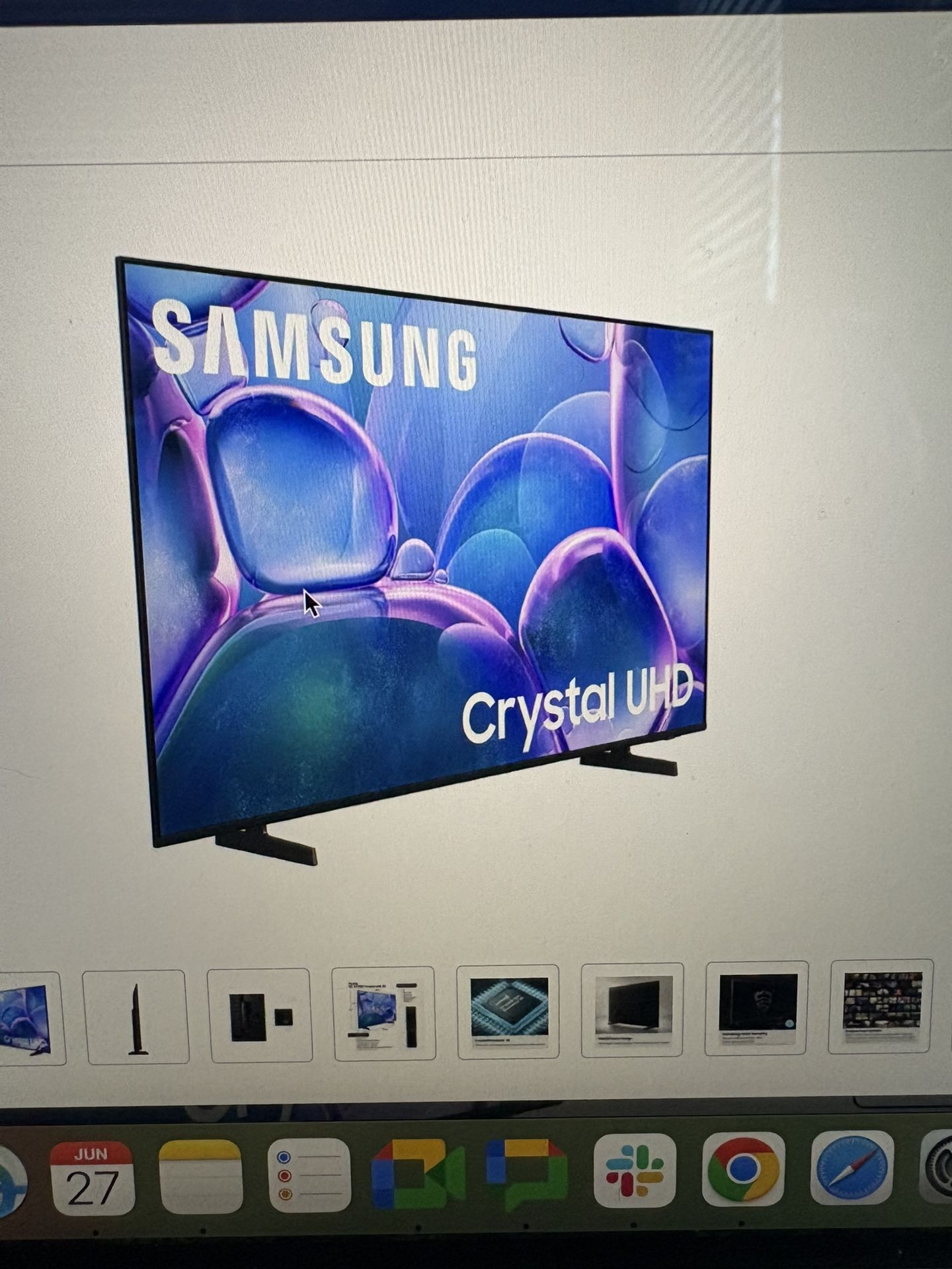 Samsung 43” U7900f 4K Smart Tv