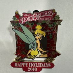 Disney Happy Holidays Pin - 2010 Port Orleans Resort