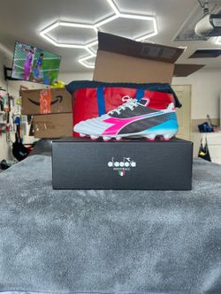 Diadora Brasil Elite Veloce ITA LPX Mens Soccer Cleats, Made in Italy, Size 8 1/2