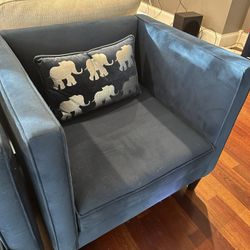 Blue Modern Chairs-Matching Set!!