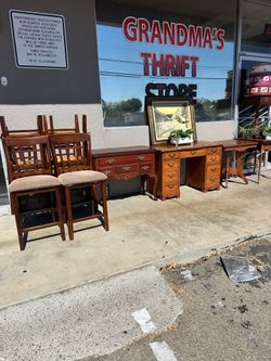 Solid wood Desk