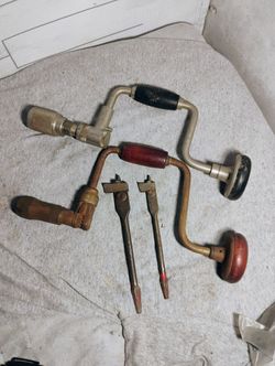 Vintage Antique Collectible Drills