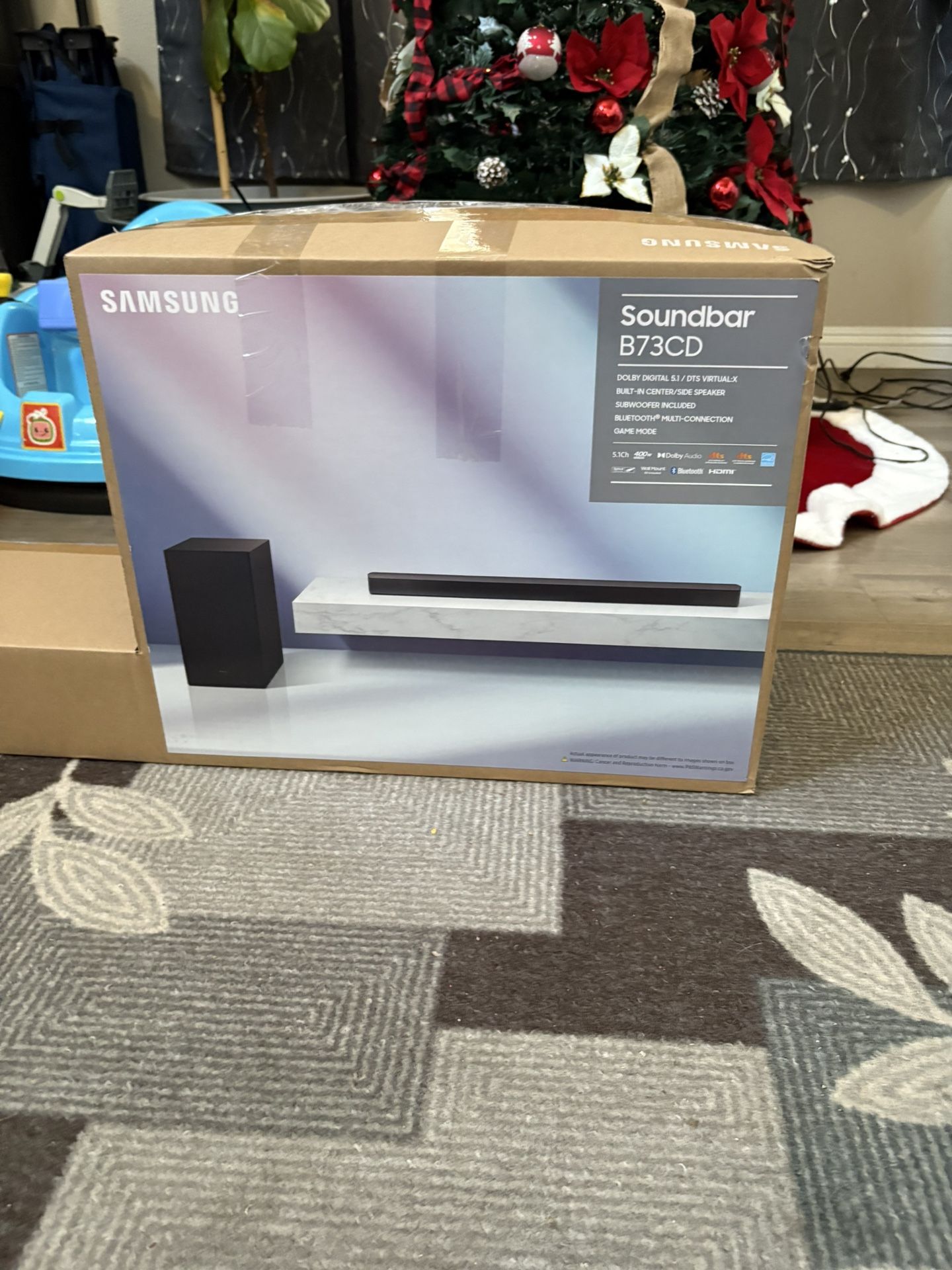 Samsung HWB73CD Soundbar System 5.1Ch. Surround Sound, Dolby Atmos