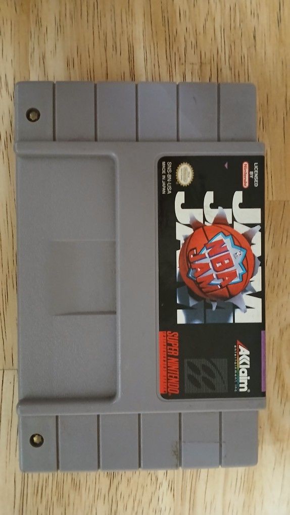 NBA Jam Super Nintendo SNES