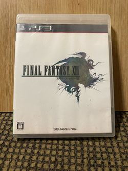Final Fantasy XIII for PlayStation 3 Japanese Edition