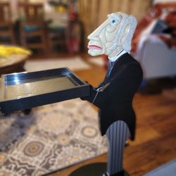 The Bombay Company James The Butler 33” Serving Tray Side Table Vanity Stand