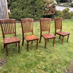 Set Of Four Dining Chairs 