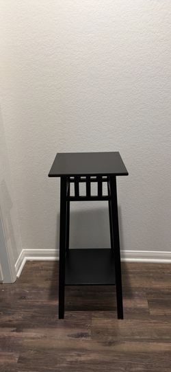 Tall Black Table